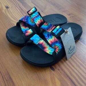 Chaco Tie-Dye Slide Sandals
